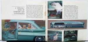 1961 Buick Special Deluxe Wagon Sales Mailer Brochure Car on Back Cover Original