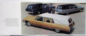 1973 S&S Cadillac Professional Cars By Hess & Eisenhardt Sales Brochure