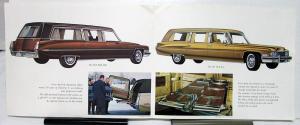 1973 S&S Cadillac Professional Cars By Hess & Eisenhardt Sales Brochure