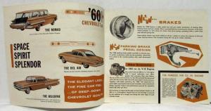 1960 Chevrolet PartsMart Published to Help You Mailer November 1959 Edition
