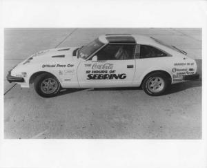 1982 Datsun 280ZX Coca Cola 12 Hours of Sebring Official Pace Car Photo 0002