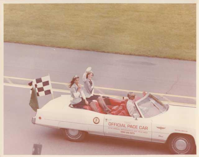 1973 Cadillac Eldorado Indy 500 Pace Car with Indy Festival Queen Photo 0050
