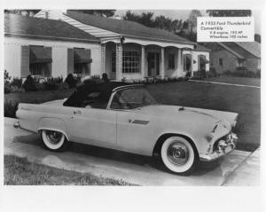 1955 Ford Thunderbird Press Photo 0095