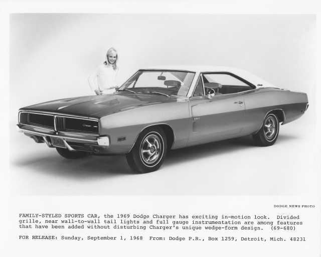 1969 Dodge Charger Press Photo 0044