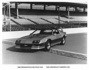 1982 Chevrolet Camaro Z-28 Indianapolis 500 Official Pace Car Press Photo 0057