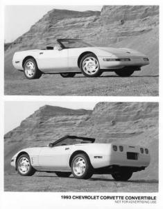 1993 Chevrolet Corvette Convertible Press Photo 0069