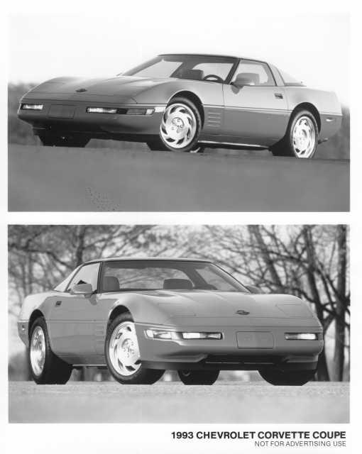 1993 Chevrolet Corvette Coupe Press Photo 0071