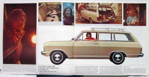 1966 Buick Opal Kadett Coupe Sedan Wagon Oversized Sales Brochure Original