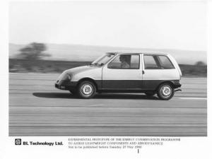 1980 British Leyland Cars Experimental Prototype Concept Car Press Photo 0017