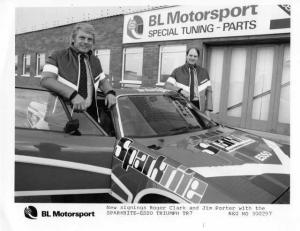 1980 Triumph TR7 Sparkrite-Esso Team Press Photo 0021 Roger Clark & Jim Porter