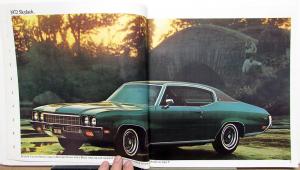 1972 Buick Skylark LeSabre Centurion Wagon Electra Riviera Oversized Brochure