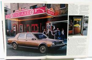 1983 Buick Skylark Century Regal LeSabre Electra Rivera Skyhawk Wagons Brochure