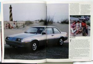 1983 Buick Skylark Century Regal LeSabre Electra Rivera Skyhawk Wagons Brochure