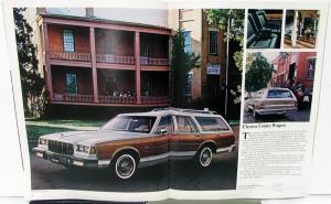1983 Buick Skylark Century Regal LeSabre Electra Rivera Skyhawk Wagons Brochure