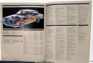 1983 Buick Skylark Century Regal LeSabre Electra Rivera Skyhawk Wagons Brochure