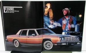 1982 Buick Skylark Century Regal LeSabre Electra Rivera Sales Brochure Original