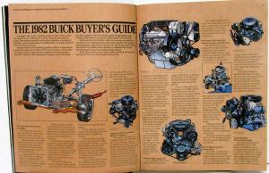 1982 Buick Skylark Century Regal LeSabre Electra Rivera Sales Brochure Original