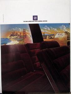 1983 Buick Century Limited Coupe French Brochure Printed in Belgium Original