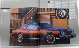 1984 Buick Riviera Century Regal Skyhawk Lark LeSabre Electra Brochure Oversized