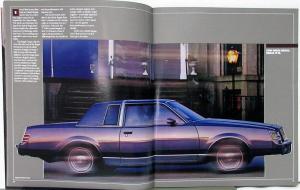 1984 Buick Riviera Century Regal Skyhawk Lark LeSabre Electra Brochure Oversized