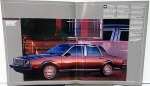 1984 Buick Riviera Century Regal Skyhawk Lark LeSabre Electra Brochure Oversized