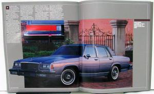 1984 Buick Riviera Century Regal Skyhawk Lark LeSabre Electra Brochure Oversized