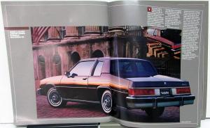 1984 Buick Riviera Century Regal Skyhawk Lark LeSabre Electra Brochure Oversized