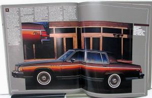 1984 Buick Riviera Century Regal Skyhawk Lark LeSabre Electra Brochure Oversized