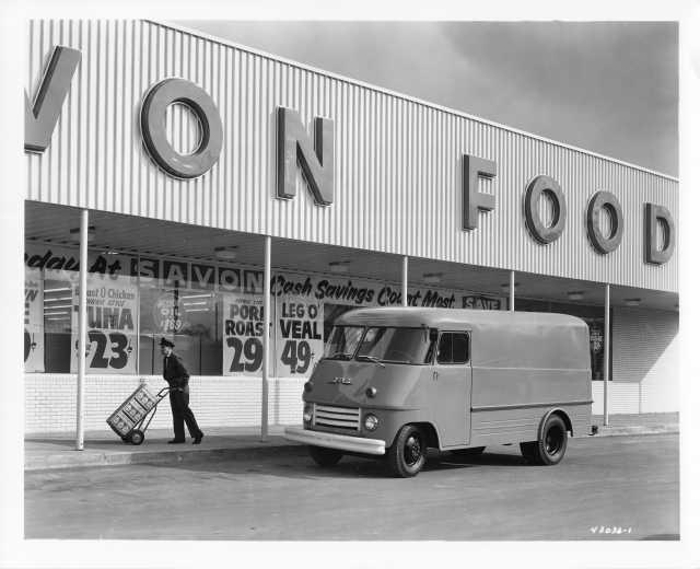 1958 GMC Step Van Truck Factory Press Photo 0006