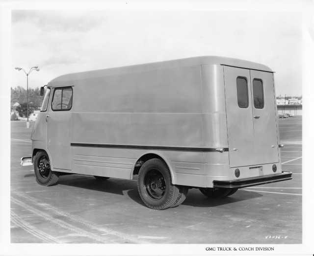 1958 GMC Step Van Truck Factory Press Photo 0010