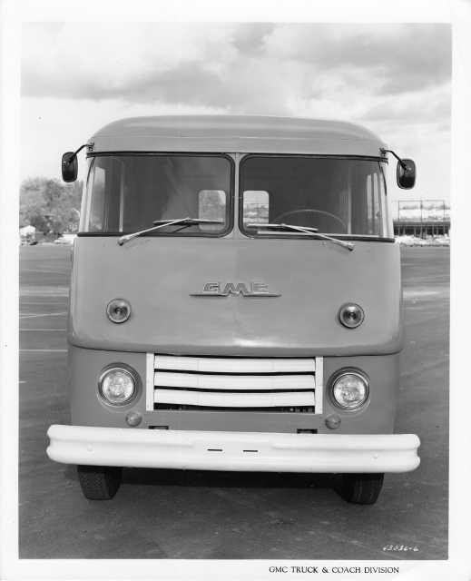 1958 GMC Step Van Truck Factory Press Photo 0011