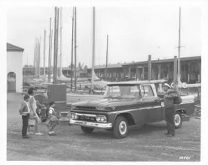 1962 GMC 1000 Half Ton V6 Pickup Truck Factory Press Photo 0012