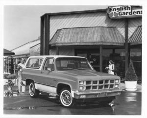 1981 GMC Truck Jimmy Factory Press Photo 0038