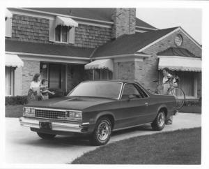 1987 GMC Truck Caballero Factory Press Photo 0042