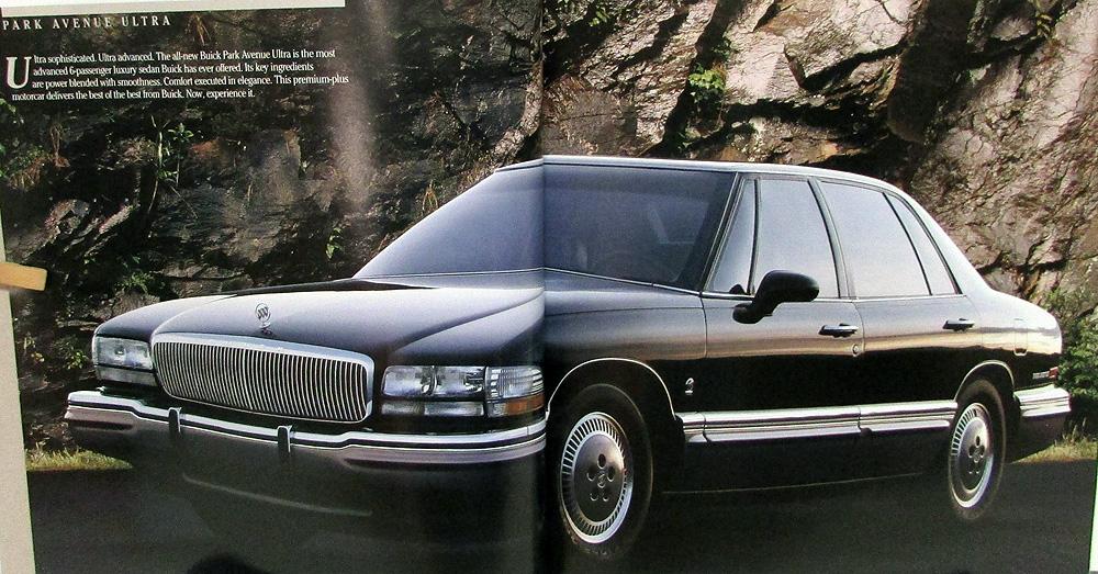 Original 1991 Buick Sales Brochure Lot of 4 91 Full Line Roadmaster Park Avenue