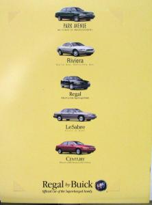 1998 Buick Regal Color Sales Brochure Original