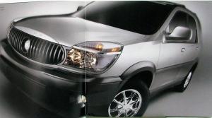 2004 Buick Rendezvous Oversized Color Sales Brochure Original