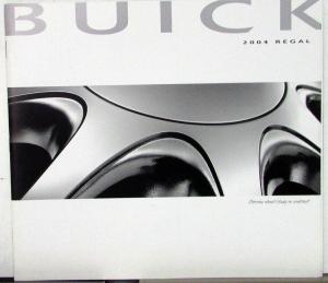 2004 Buick Regal Oversized Color Sales Brochure Original
