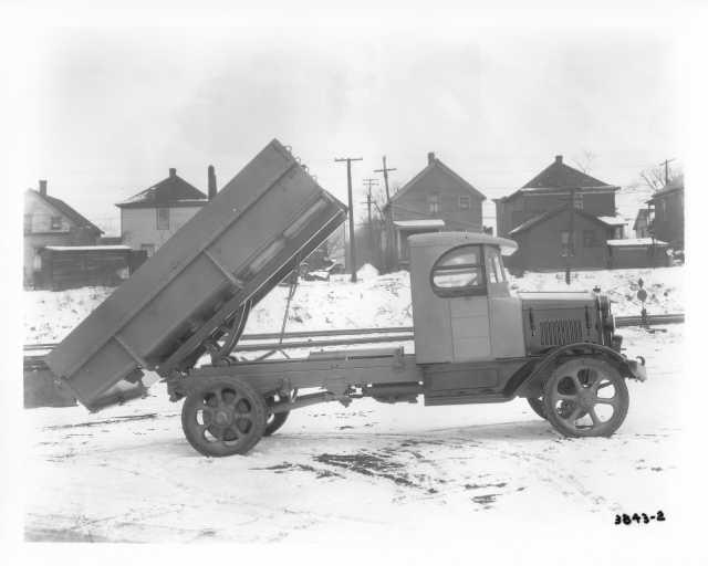 1920 GMC Truck Model 16 Dump Truck Factory Press Photo 0070