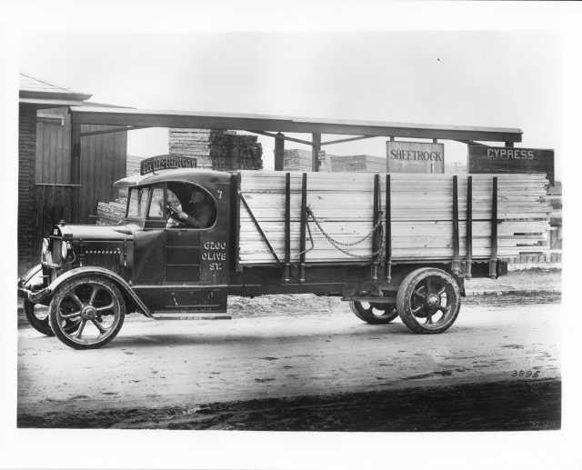 1921 GMC Truck K-16 1-Ton Factory Press Photo 0079 - Beckers Behrens Lumber