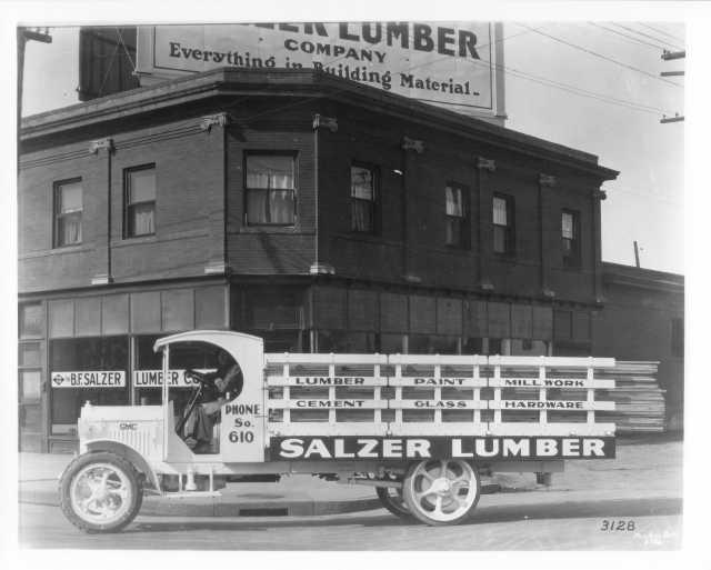 1923 GMC Truck K-16 1-Ton Factory Press Photo 0081 - Salzer Lumber