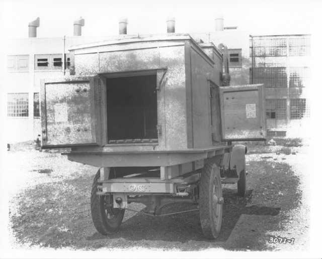1923 GMC Truck Insulated Box Delivery Factory Press Photo 0082