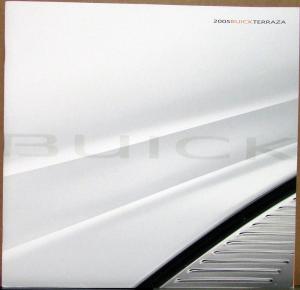 2005 Buick Terraza Color Sales Brochure Original Oversized