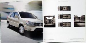 2006 Buick Rendezvous Color Sales Brochure Oversized Original