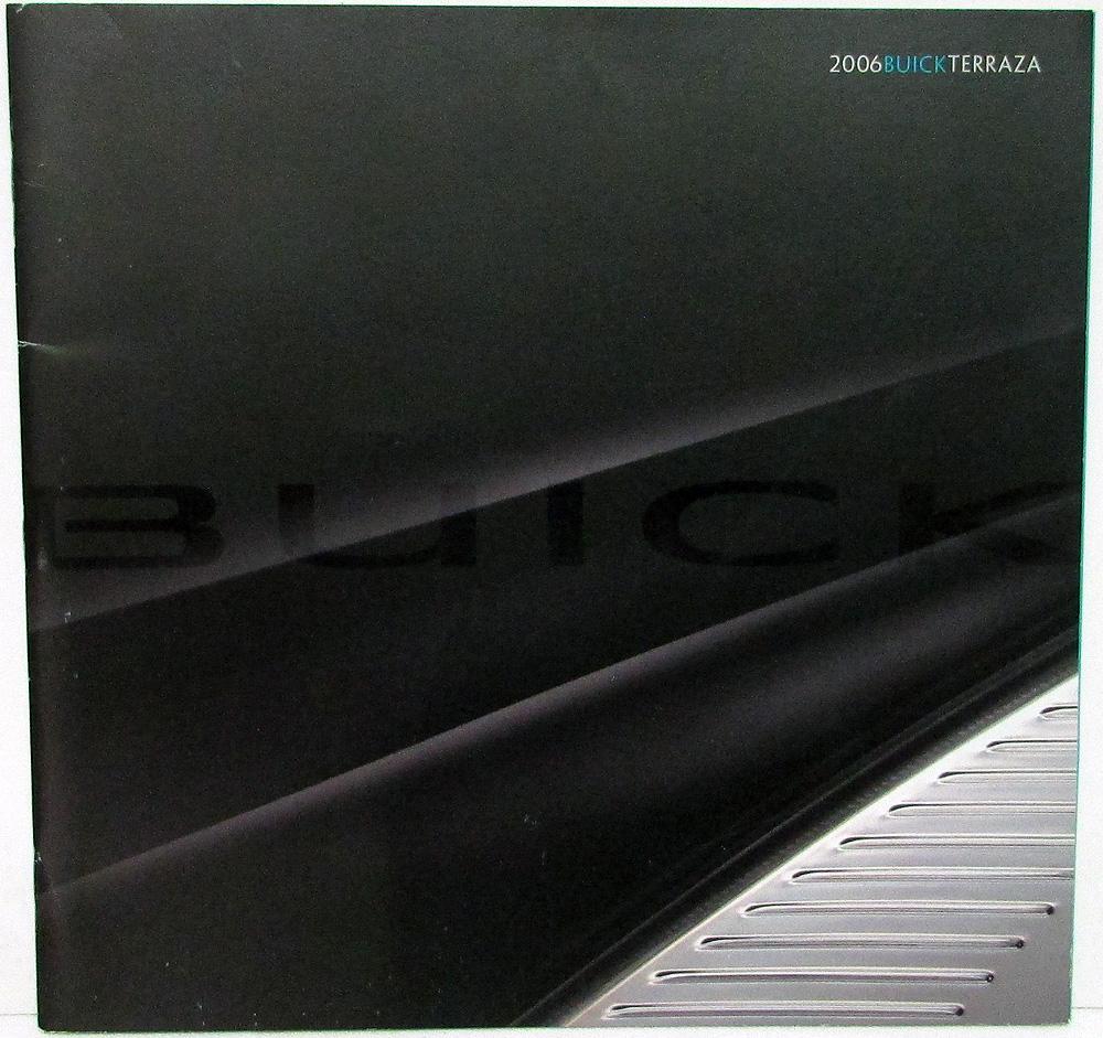 2006 Buick Terraza Color Sales Brochure Oversized Original
