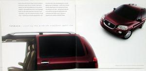 2006 Buick Terraza Color Sales Brochure Oversized Original