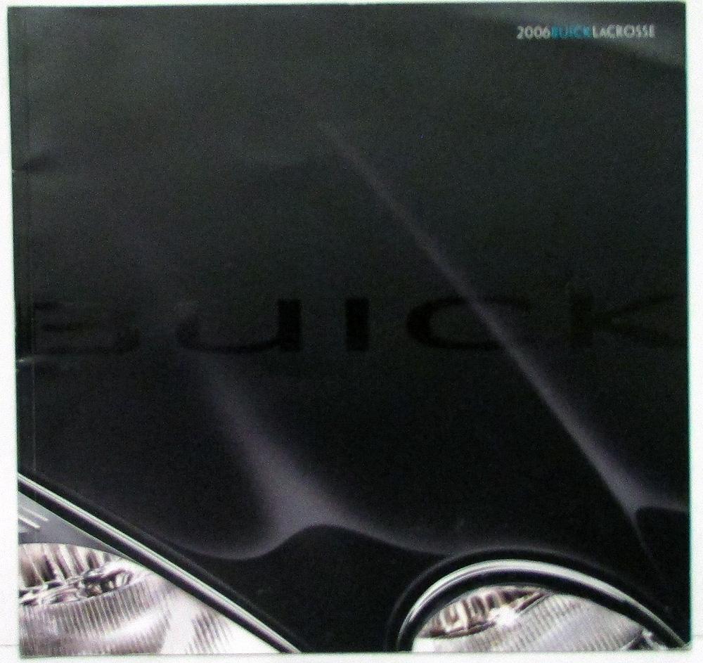 2006 Buick LaCrosse Color Sales Brochure Oversized Original