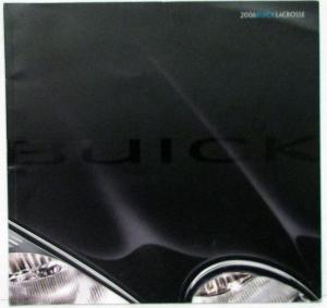 2006 Buick LaCrosse Color Sales Brochure Oversized Original
