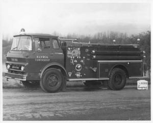 1964 GMC Seagrave Corp L9280 Fire Truck Press Photo - Elyria Township 0110