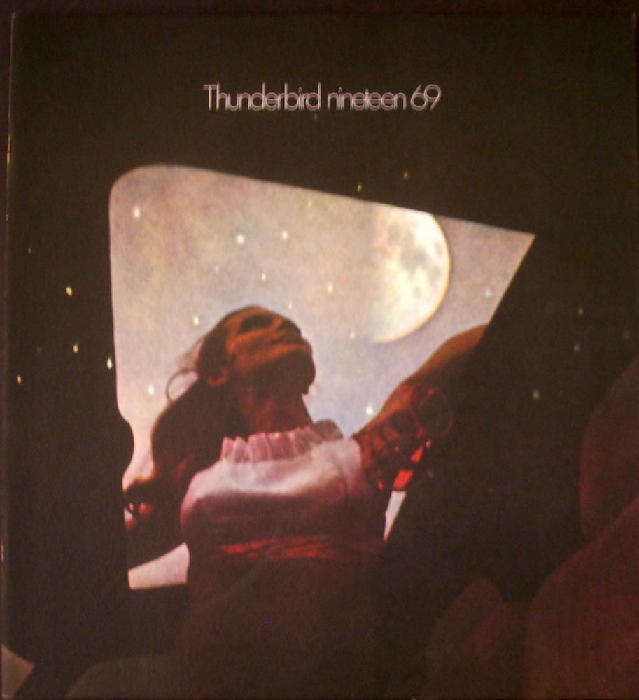 1969 Ford Thunderbird Intro 3 & 5 Door Landau Hardtop XL Sales Brochure ORIGINAL